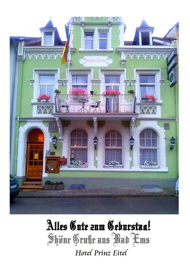 Hotel Prinz Eitel Bad Ems Exterior foto